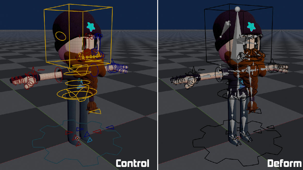 Control & Deform Rig